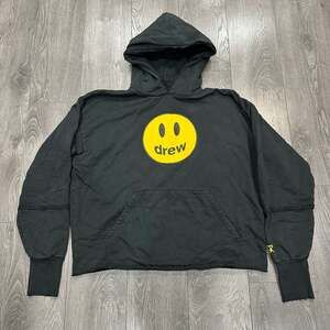 Drew House Mascot Deconstructed Hoodie in Black - Size L